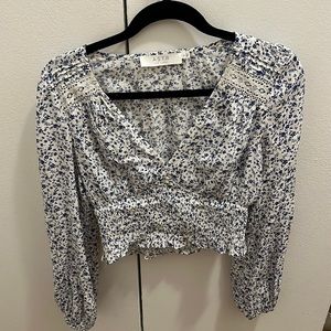 Astr the label long sleeve top